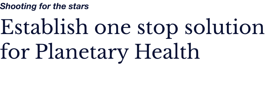 Shooting for the stars Establish one stop solution for Planetary Health Cell Breaker AI System